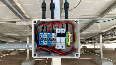 solar panel junction box purpose|solar panel roof junction box.